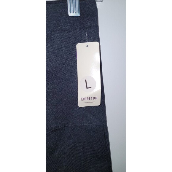 Empetua by Shapermint Womens L Daily Flaunt Mid Waist Shaping Capri Black 42024 - Picture 2 of 5